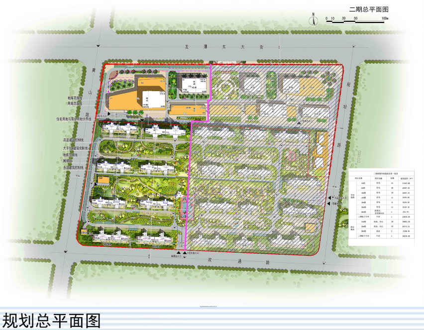 碧桂园二期建设工程规划许可批后公示！(图6)