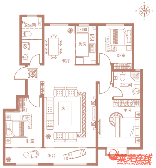 100㎡-148㎡，高新区核心楼盘香山名郡大产权户型图首次曝光！(图12)