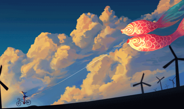 滨河学府风筝节丨亲手做一个风筝，来一场不撞衫的云上之旅吧！(图1)