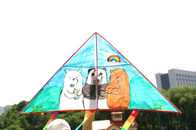 滨河学府风筝节丨亲手做一个风筝，来一场不撞衫的云上之旅吧！(图6)