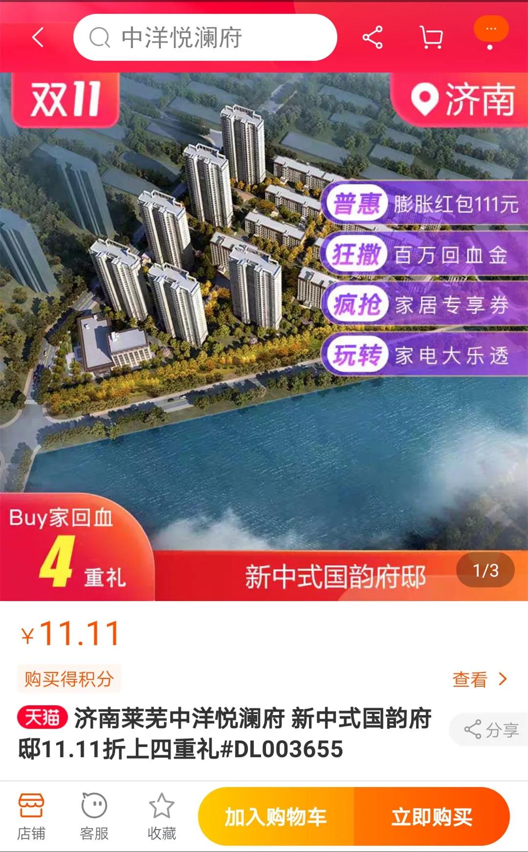 双11全民疯抢| 最高优惠10万元，各种购房“金”喜提前享(图4)