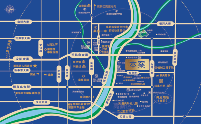 【莱芜在线房产】莱芜孝义河边这个新楼盘火了！(图10)