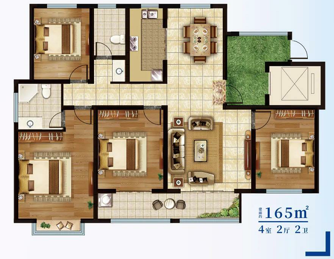 【莱芜在线房产】莱芜孝义河边这个新楼盘火了！(图12)