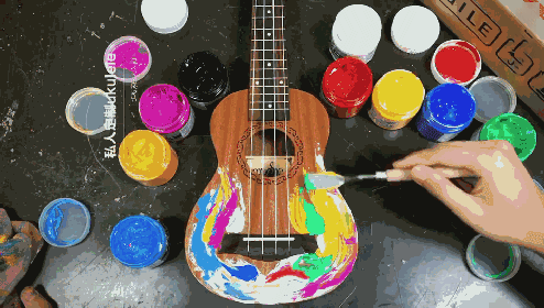 【中洋·悦澜府】春暖花开去哪里? 尤克里里手作沙龙 (图6)