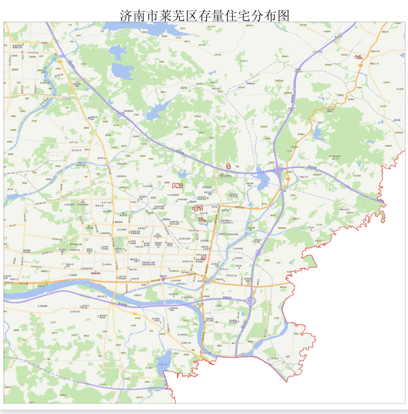莱芜区共七宗！济南公布辖区存量住宅用地情况！附各区分布图(图1)