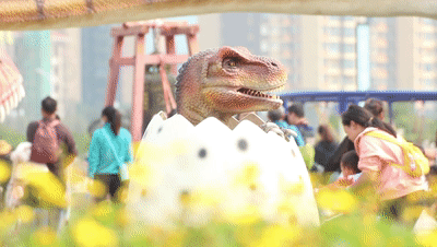 中洋·悦澜府 | 五一游玩好去处！奇幻恐龙展震撼来袭!(图12)