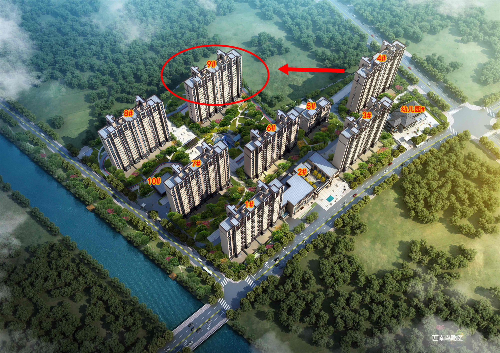 不负期待 载誉加推 | 翰林名苑9#全明四室 城市典范(图5)