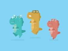 中洋·悦澜府|恐龙扮演，萌趣来袭！(图1)