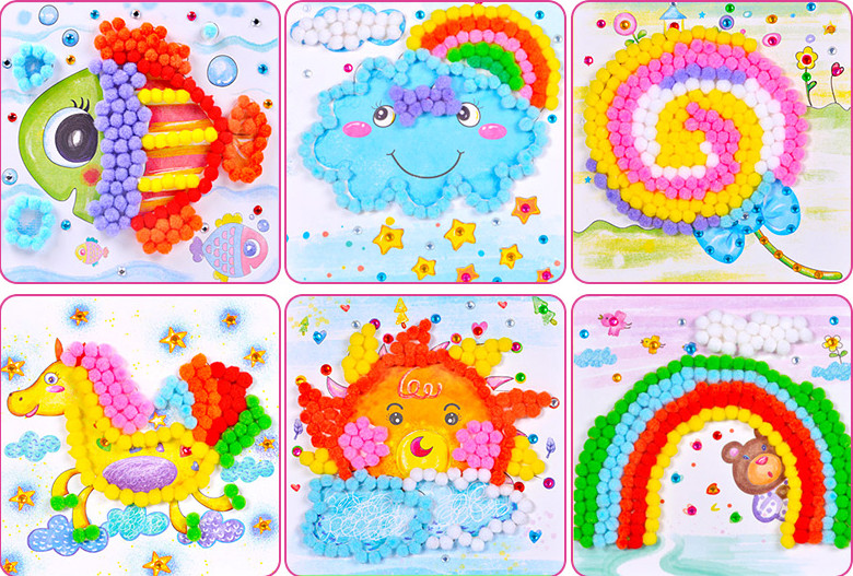 中洋·悦澜府 | 童趣毛球画体验开启！ (图4)