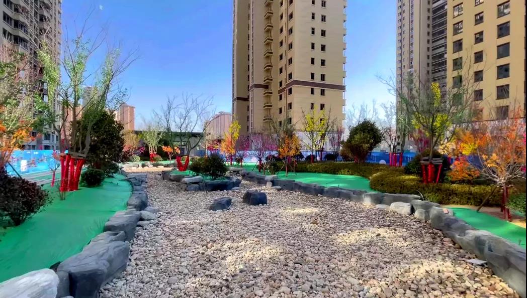 中洋·悦澜府 | 封顶大吉,国风园林实景呈现(图5)