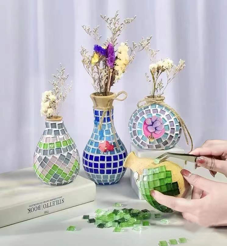 樾赏春趣 瓶添喜乐 | 马赛克花瓶DIY招募巧手小卫士啦！(图3)