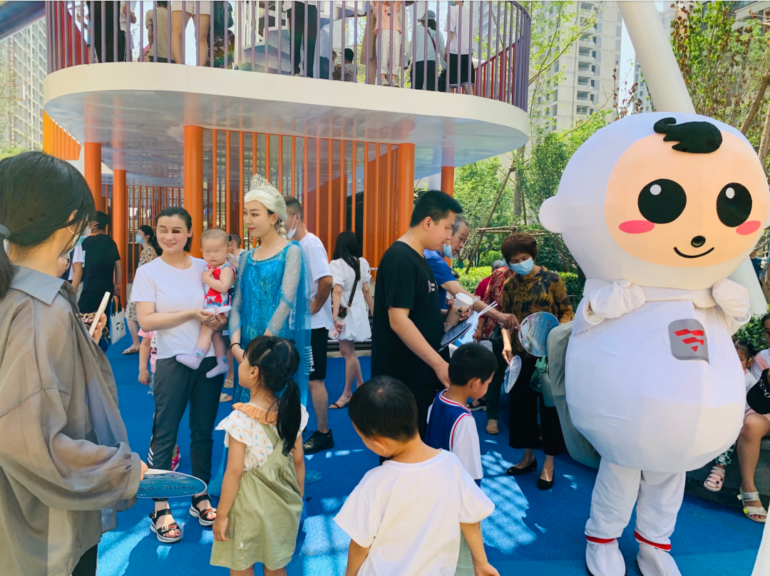 莱芜小区的内卷？凤栖台星际主题庭院大公开(图6)