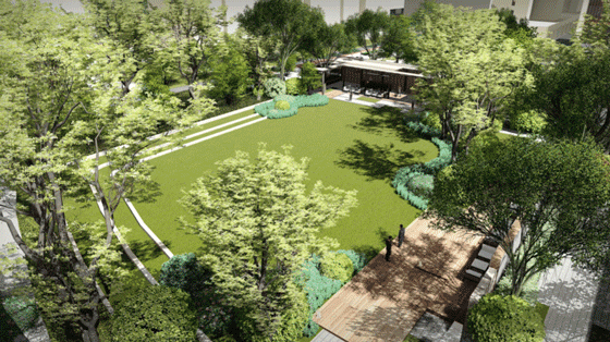 莱芜小区的内卷？凤栖台星际主题庭院大公开(图8)